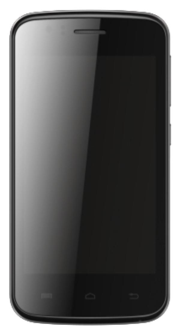 Смартфон 3*sim Explay Atom, 2*1ГГц, 4GB, 4" 800*480, SD-micro, GSM/3G, GPS, BT, WiFi, G-sensor, радио, 2 камеры 3.2/0.3Мпикс, Android 4.2, 64*127*13мм 139г, черный