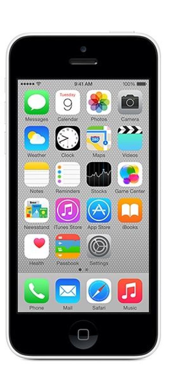 Смартфон Apple iPhone 5C (MF092), 2*1.2ГГц, 32GB, 4" 1136*640, GSM/3G/4G, GPS, BT, WiFi, G-sensor, 2 камеры 8/1.2Мпикс, 59*124*9мм 132г, 250/10ч, белый