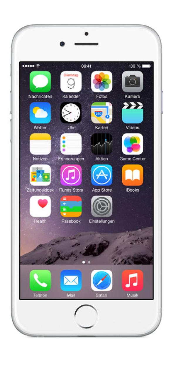 Смартфон Apple iPhone 6, 2*1.4ГГц, 16GB, 4.7" 1334*750, GSM/3G/4G, GPS, BT, WiFi, NFC, G-sensor, 2 камеры 8/1.2Мпикс, 67*138.1*6.9мм 129г, 250/8ч, серебристый, восстановленный