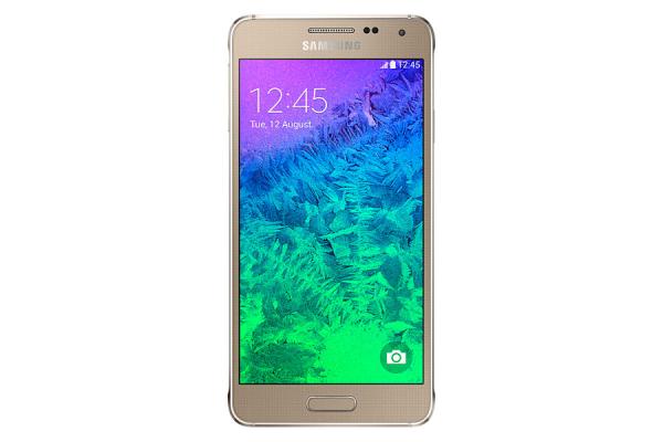 Смартфон Samsung Galaxy Alpha (SM-G850FZDESER), 4*1.8ГГц+4*1.3ГГц, 32GB, 4.7" 1280*720, 4G/3G, GPS, BT, WiFi, NFC, G-sensor, 2 камеры 12/2Мпикс, Android 4.4, 65.5*132*6.7мм золотистый