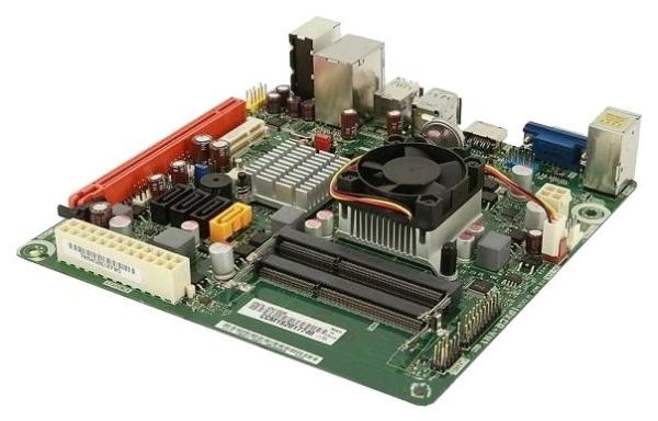 Материнская плата  с процессором Pegatron IPXCR-VN1/1037, Intel Celeron 1037U 1.8, iNM70, 2SO-DIMM DDR3 1333, PCI-Ex16, PCI-E mini, HDMI/VGA, 3SATAII/SATAIII, Звук 5.1, 4*USB2.0, LAN, Mini-ITX