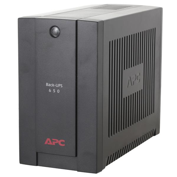ИБП APC BX650CI-RS Back-UPS 650VA, 3 евророзетки, AVR, фильтр RJ11, USB