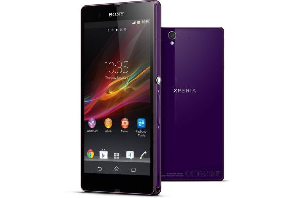 Смартфон Sony Xperia Z (C6603), 4*1.5ГГц, 16GB, 5" 1920*1080, SD-micro, GSM/3G/4G, GPS, BT, WiFi, G-sensor, 2 камеры 13/2Мпикс, Zoom 16x, Android 4.1, 71*139*8мм 146г, 550/11ч, фиолетовый
