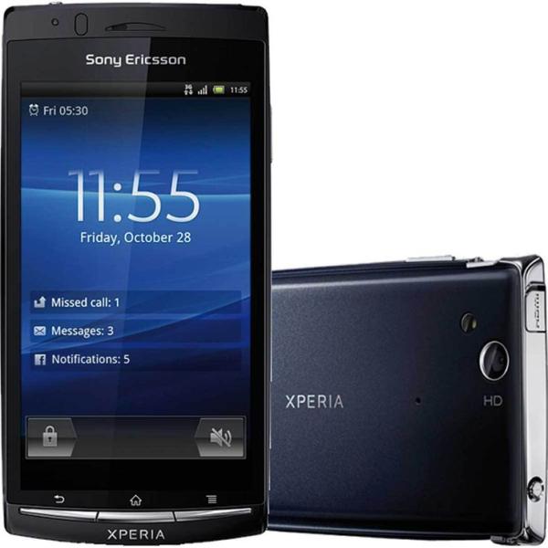 Смартфон SonyEricsson Xperia Arc Midnight Blue (LT15i), 1ГГц, 512MB, 4.2" 854*480, SD-micro, GSM/3G, BT, WiFi, G-sensor, радио, 8.1Мпикс, Android 2.3, 63*125*9мм 117г, 430/7ч, синий