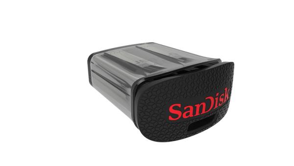 Флэш-накопитель USB3.0  16GB SanDisk CZ43 Ultra Fit SDCZ43-016G-G46, черный, компактный, стильный дизайн