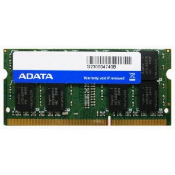 Оперативная память SO-DIMM DDR3  4GB, 1600МГц (PC12800) A-Data AD3S1600C4G11-B, 1.35В