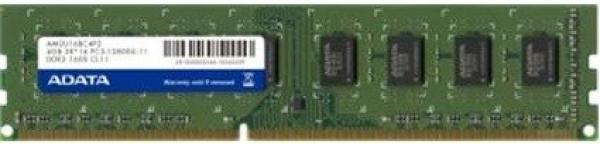 Оперативная память DIMM DDR3  4GB, 1600МГц (PC12800) A-Data AD3U1600C4G11-B, 1.5В, CL 11-11-11-28