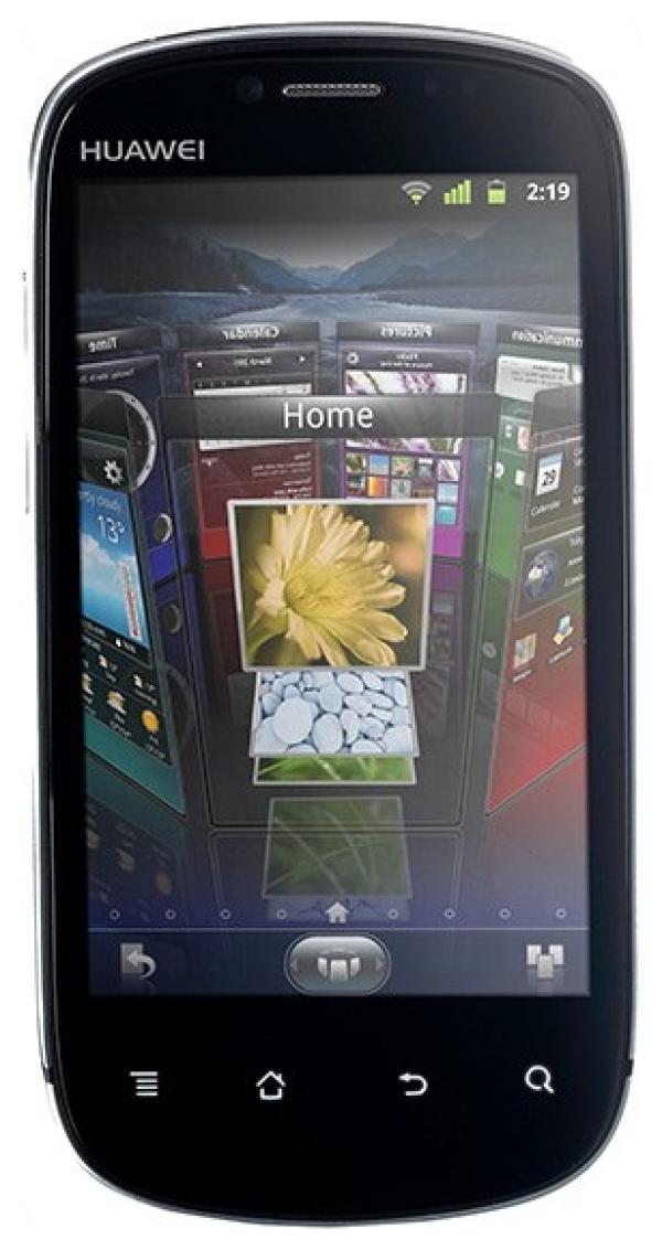 Смартфон Huawei Vision (U8850), 1*1ГГц, 2GB, 3.7" 800*480, SD-micro/SDHC-micro, GSM, BT, WiFi, FM радио, 5/0.3Мпикс, Android 2.3, 60*119*10мм 121г, 350/5.8ч, черный-серебристый