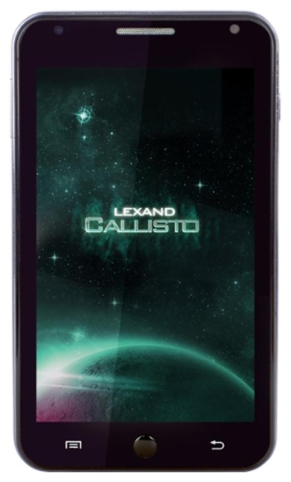 Смартфон 2*sim Lexand CALLISTO (S5A1), 2*1ГГц, 4GB, 5" 800*480, SD-micro, GSM/3G, GPS, BT, WiFi, G-sensor, радио, 2 камеры 8/1.3Мпикс, Android 4.0 80*143*10мм 180г, 500ч/15ч, черный