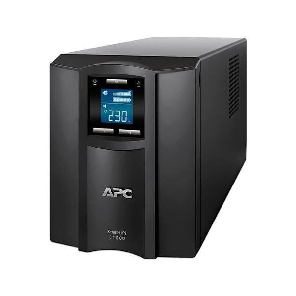 ИБП APC SMC1000I Smart-UPS C 1000VA LCD 230V, 8 выходов C13, AVR, USB, холодный старт, ЖК дисплей, ПО