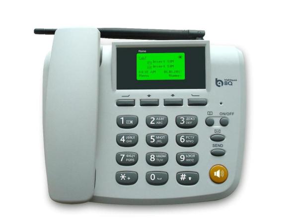 Мобильный телефон 2*SIM BQ BQD-2051 Rome, GSM 850/1900, 1.9" 128*64, большие клавиши, 192*145*70мм 550г, светло-серый