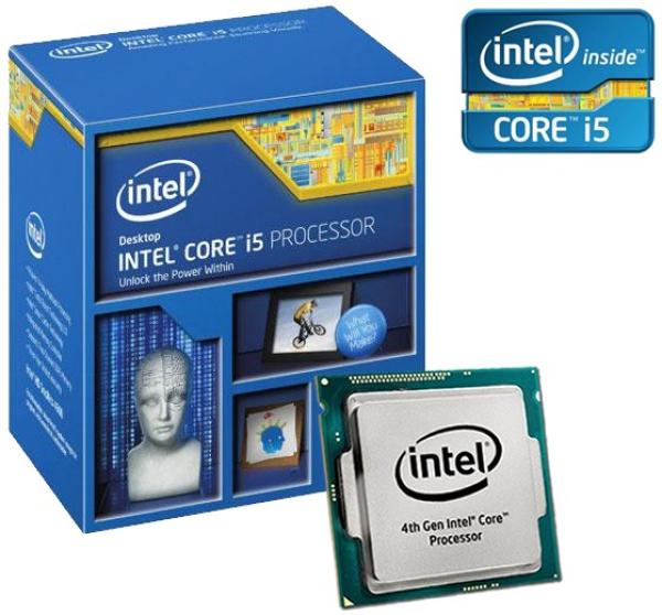Процессор S1150 Intel Core i5-4590 3.3ГГц, 256КB+6MB, 5ГТ/с, Haswell 0.022мкм, Quad Core, видео 350МГц, 84Вт