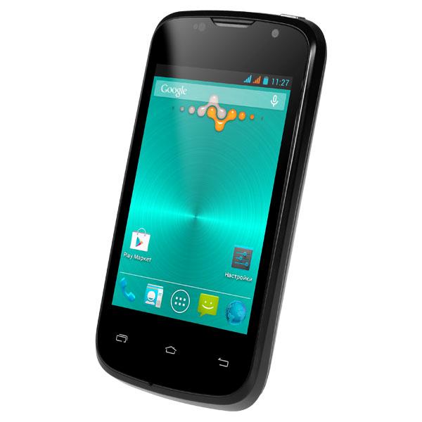 Смартфон 2*sim Etuline bSmart S3520, 2*1ГГц, 3.5" 480*320, 4Gb, SD-micro/SDHC-micro, GSM/3G, GPS, BT, WiFi, G-sensor, радио, 2 камеры 2/0.3Мпикс, Android 4.1, 116*60.5*13.5мм 125г, черный
