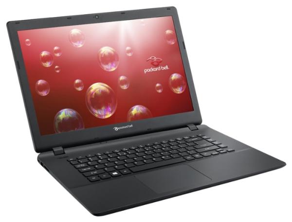 Ноутбук 15" Packard Bell (Acer) EasyNote TF71BM-C36P (NX.C3SER.007), Celeron N2830 2GB 320GB DVD-RW 2USB2.0/USB3.0 LAN WiFi BT HDMI/VGA камера SD 2.1кг Linux черный