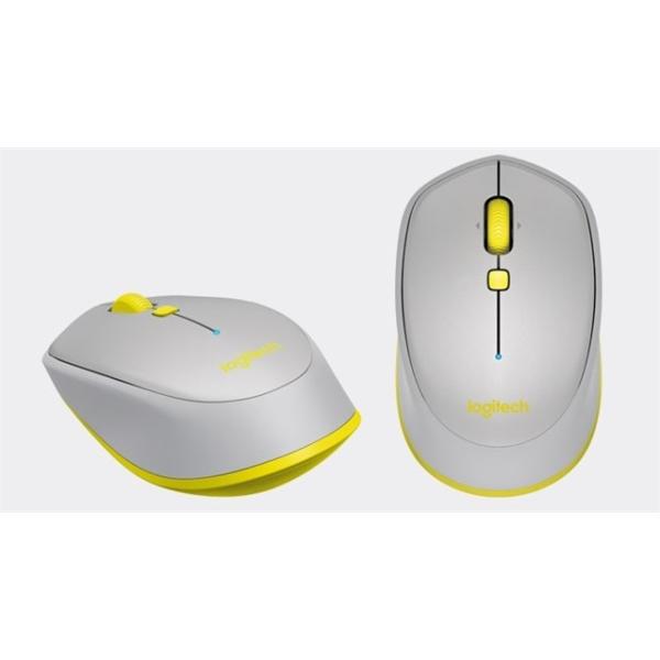Мышь беспроводная Bluetooth лазерная Logitech M535 Bluetooth Mouse, 4 кнопки, колесо <>, 10м, 1000dpi, 1*AA, без приемника, для ноутбука, серый, 910-004530