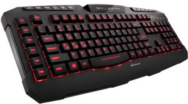 Sharkoon начала продажи геймерской клавиатуры Skiller PRO+ со светодиодной подсветкой из 7 цветов