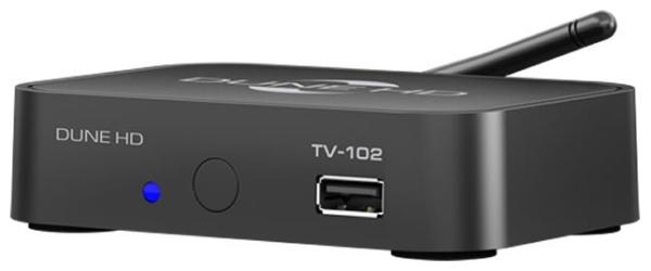 Медиа проигрыватель Dune HD TV-102W\102AW, Sigma Designs 8674/8675, LAN, WiFi, USB2.0, SPDIF (Coaxial), ПДУ