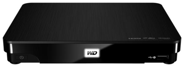 Медиа проигрыватель WD TV Live Hub WDBACA0010BBK, LAN, НЖМД 2.5" 1ТБ, USB2.0, ПДУ