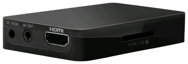 Медиа проигрыватель Iconbit HTravel XD, USB2.0, USB host, MMC/SD/SDHC, ПДУ