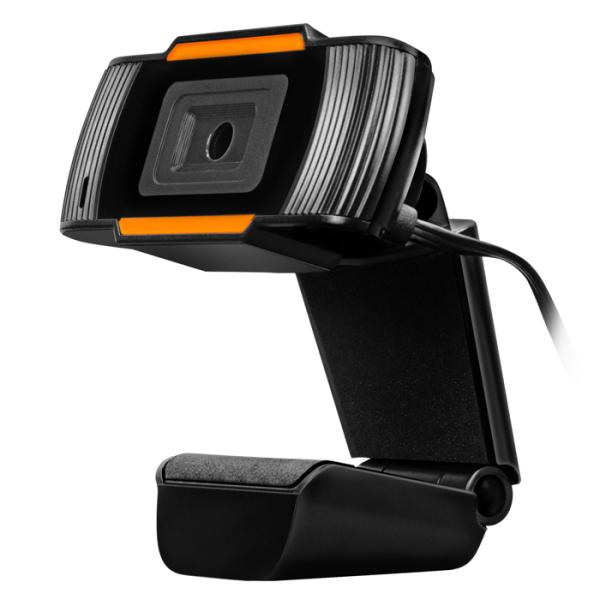 Видеокамера USB2.0 Sven IC-957 HD, 1280*720, до 30fps, крепление на монитор, встр. микрофон, черный