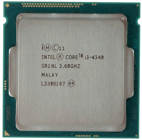 Процессор S1150 Intel Core i3-4340 3.6ГГц, 256KB+4MB, 5ГТ/с, Haswell 0.022мкм, Dual Core, видео 350МГц, 54Вт, BOX