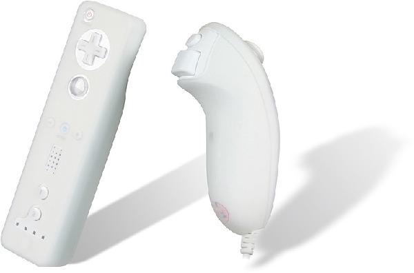 Защитный чехол Speed-Link SL-3420-TWT Secure Skin Bundle, для Wii, силикон, белый