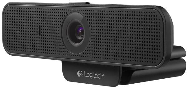 Видеокамера USB2.0 Logitech HD Webcam Pro C920-C, 1920*1080, до 30fps, крепление на монитор, автофокус, встр. микрофон, черный, 960-000945