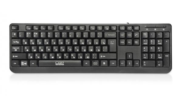 Клавиатура CBR KB 103, USB, черный