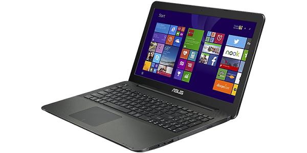Ноутбук 15" ASUS X554LA-XX1586T, Core i3-4005U 1.7 4GB 500GB DVD-RW USB2.0/2*USB3.0 LAN WiFi BT HDMI/VGA камера MMC/SD 2.2кг W10 черный