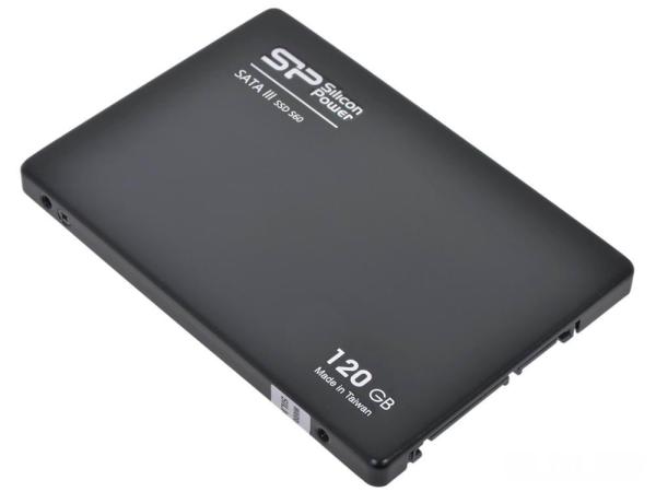 Накопитель SSD 2.5" SATA  120GB Silicon Power S60 (SP120GBSS3S60S25), SATAIII, MLC, 550/520MB/s, NCQ