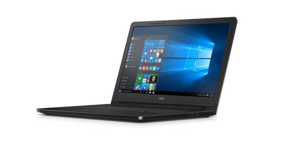 Ноутбук 15" Dell Inspiron 3552-1295, Celeron N3050 1.6 2GB 500GB 2*USB2.0/USB3.0 LAN WiFi BT HDMI камера SD 2.4кг W10 черный