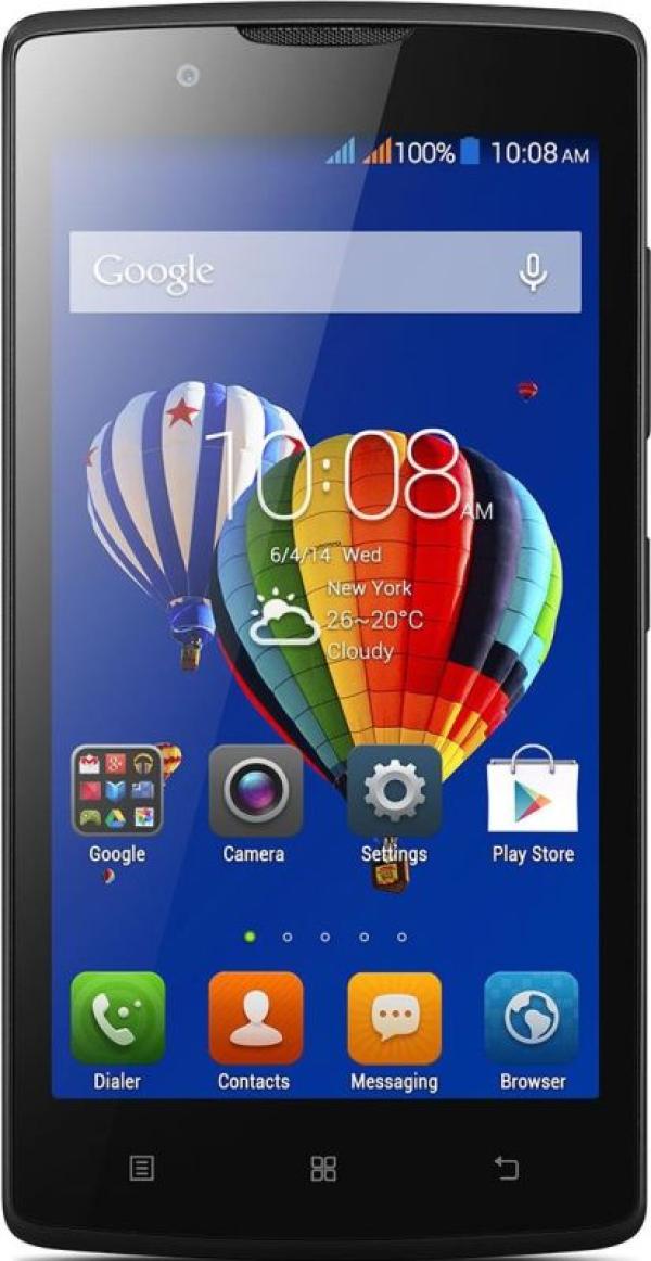 Смартфон 2*sim Lenovo A2010, 4*1ГГц, 8GB, 4.5" 854*480, 4G/3G, GPS, BT, WiFi, G-sensor, 2 камеры 5/2Мпикс, Android 5.1, 66.6*130.5*9.98мм 137г, черный