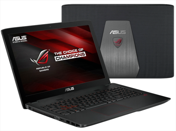 Ноутбук 15" ASUS GL552JX-XO345T, Core i5-4200H 2.8 6GB 1Тб GTX950M 2GB DVD-RW 2*USB3.0/USB2.0 LAN WiFi BT HDMI камера SD 2.7кг W10 черный-красный