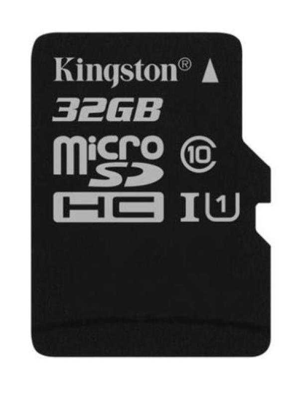 Карта памяти SDHC-micro (TransFlash) 32GB Kingston SDC10G2/32GBSP, 45/10МБ/сек, class 10, UHS-I