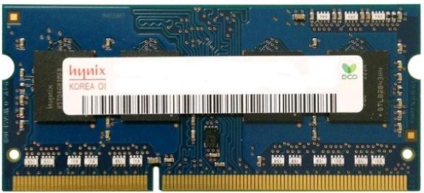 Оперативная память SO-DIMM DDR3  4GB, 1600МГц (PC12800) Hynix, 1.35В