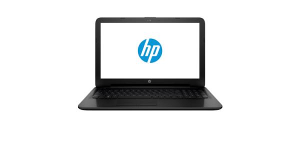 Ноутбук 15" HP 15-ac113ur (P0G14EA), Pentium N3825U 1.9 2GB 500GB R5 M330 1GB 2*USB2.0/USB3.0 LAN WiFi BT HDMI камера MMC/SD 2.05кг W10 черный