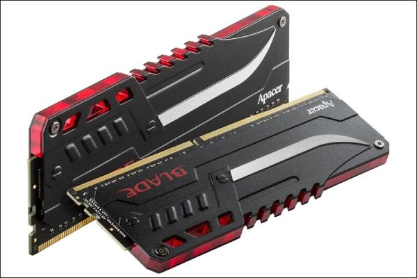 Модули памяти Apacer Blade Fire DDR4 наделены пульсирующей подсветкой