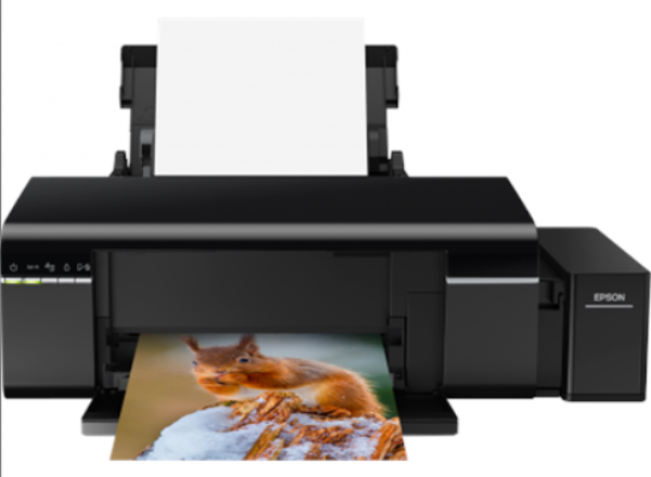 Принтер струйный Epson L805, A4, 5760*1440dpi, 37/38стр/мин, 6 цветов, USB2.0, WiFi, печать без полей, печать на CD, СНПЧ