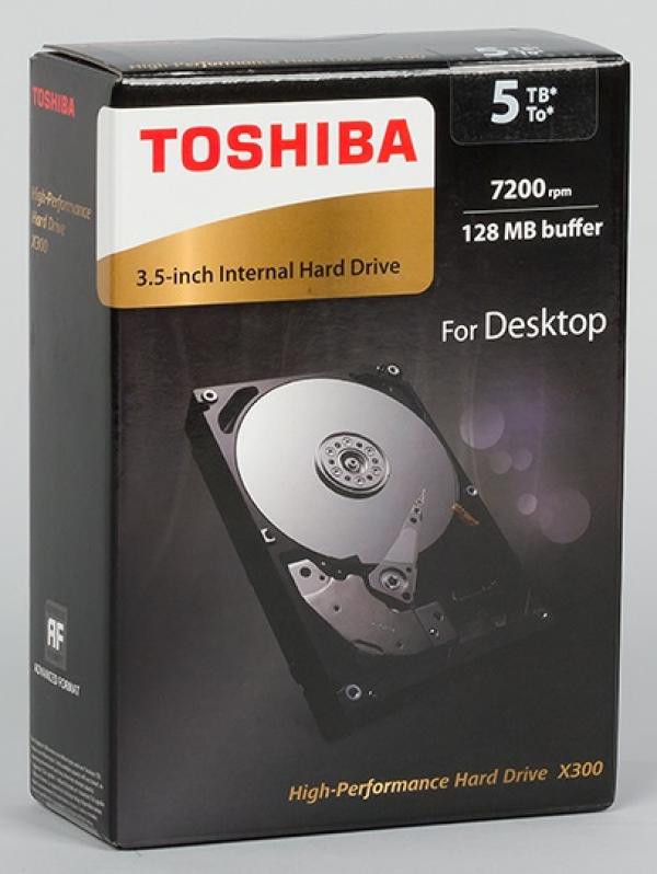 Винчестер Toshiba X300 емкостью 5 ТБ