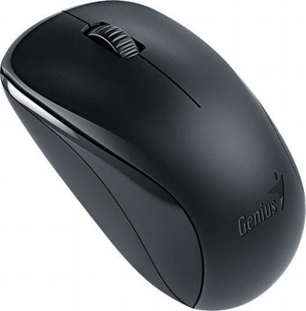 Мышь беспроводная оптическая Genius NX-7000, USB, 3 кнопки, FM, 1200dpi, 1*AA, для ноутбука, черный