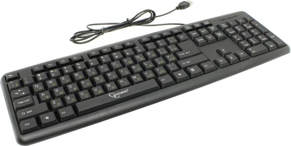 Клавиатура Gembird KB-8320U-BL, USB, черный