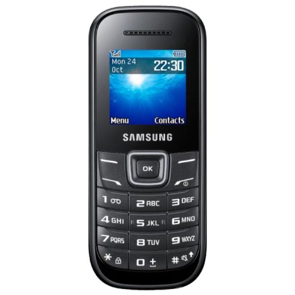 Мобильный телефон Samsung GT-E1200R, GSM900/1800, 1.52" 128*128, 45*108*13.5мм 72г, черный