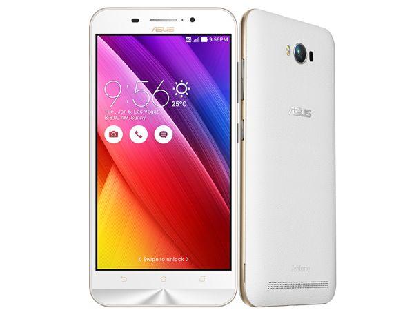 Смартфон 2*sim ASUS ZenFone Max ZC550KL-1B021RU, 4*1.2ГГц, 16GB, 5.5" SDHC-micro, 4G GPS радио, 2 камеры 13/5Мпикс, Android 5 белый