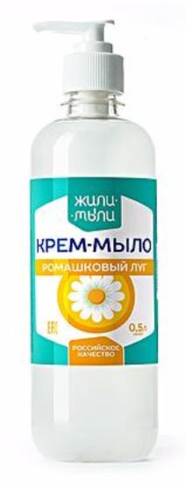 Жидкое крем-мыло Жили Мыли Ромашковый луг, 0.5л