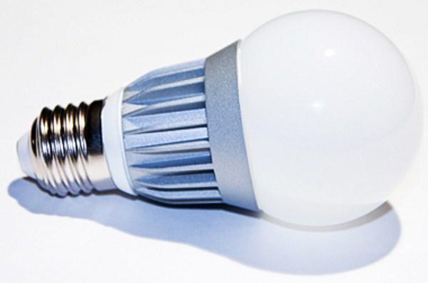 Лампа E27 светодиодная белая LEDcraft LC-ST-E27-5-DW, 5/40Вт, нейтральный, 4500K, 220В, 520Лм, 50000ч, радиатор, 65/150мм