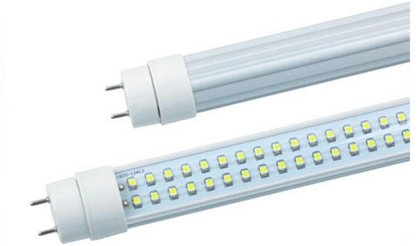 Лампа G13/T8 светодиодная белая LEDcraft LC-T8-60-8-W, 8Вт, холодный белый, 6400К, 220В, 780Лм, 35000ч, 120 светодиодов, 600мм