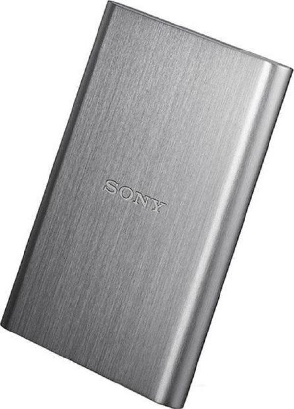 Жесткий диск внешний 2.5" USB3.0  1TB Sony HD-E1SM, 5400rpm, 16MB cache, microUSB B, компактный, серебристый