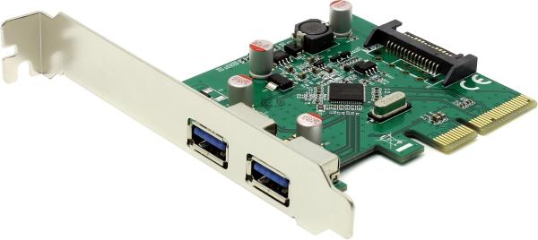 Контроллер USB3.1 Espada FG-EUSB312A-1-BU01, PCI-Ex4, 2*Ext, 1*Int