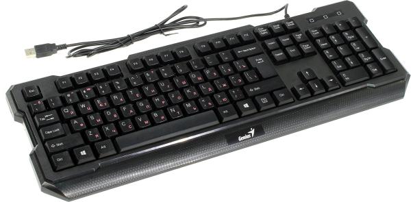 Клавиатура Genius KB-210, USB, черный