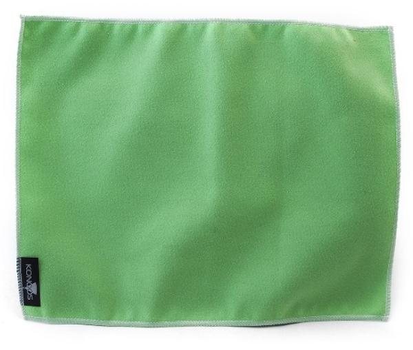 Средство для чистки мониторов ЖК Konoos KP-1-Gr, салфетка сухая многоразовая, в индивидуальной упаковке, 1шт, из микрофибры, 230*180мм, зеленая